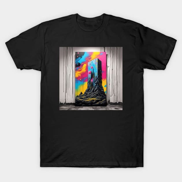 Monolith Canvas T-Shirt by Lyvershop